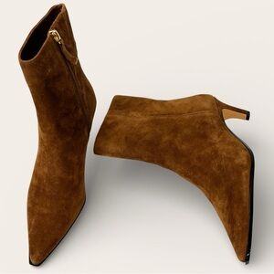 J. Crew Stevie Kid Suede Kitten Heel Ankle Boot Women 7